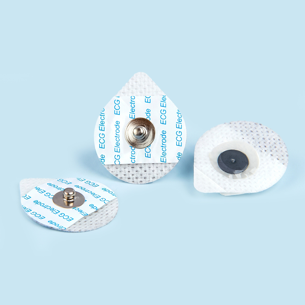 26*42 mm jednokratne netkane EKG elektrode u obliku suze