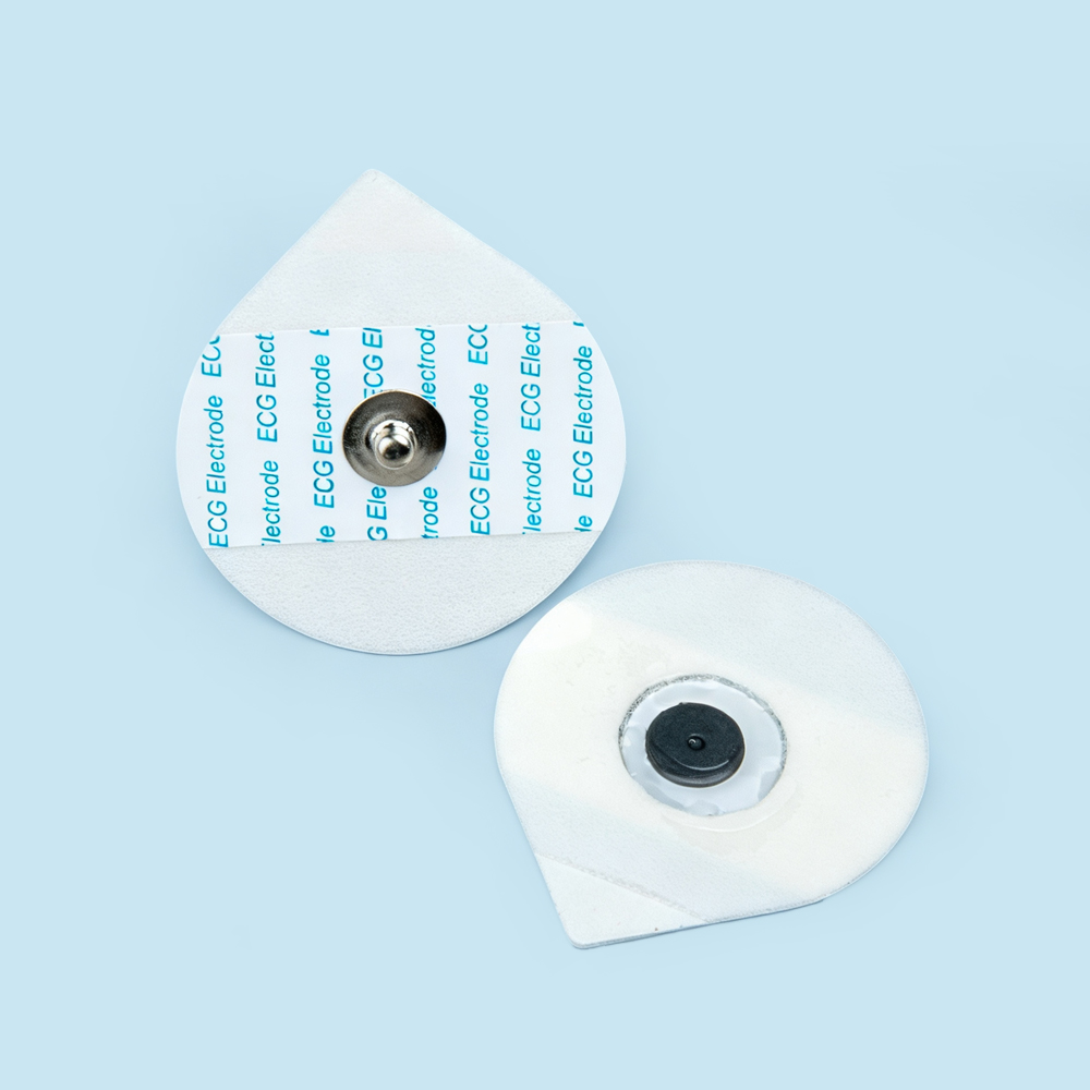 30*36 mm jednokratne pjenaste EKG elektrode u obliku suze